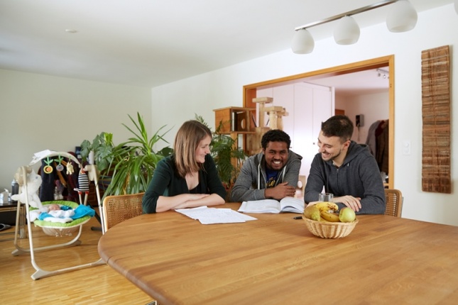 Une famille d'accueil